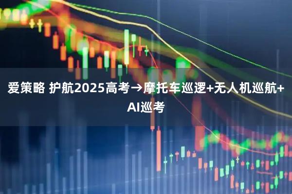 爱策略 护航2025高考→摩托车巡逻+无人机巡航+AI巡考