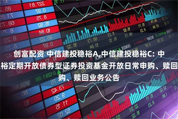 创富配资 中信建投稳裕A,中信建投稳裕C: 中信建投稳裕定期开放债券型证券投资基金开放日常申购、赎回业务公告