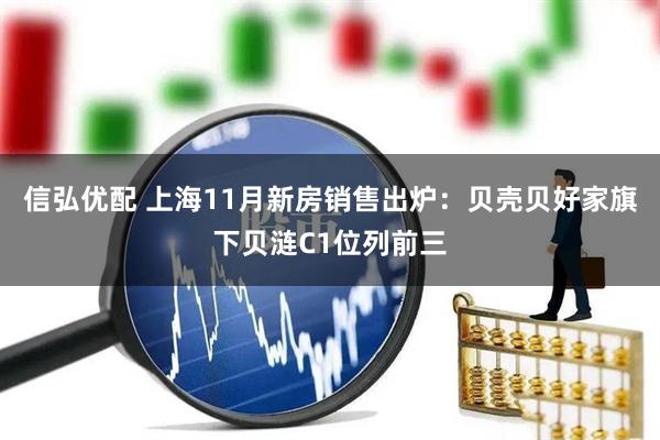信弘优配 上海11月新房销售出炉：贝壳贝好家旗下贝涟C1位列前三